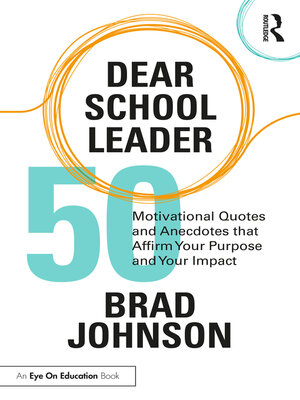cover image of Dear School Leader